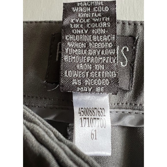Additions by Chicos Grey Dress Pants Trousers size 2 Large - Picture 8 of 9